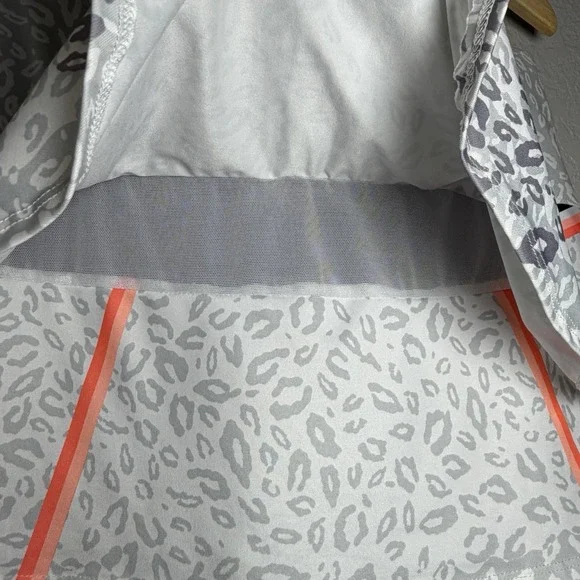 Lucky in Love Womens XL 14 Leopard Tennis Skort Tiered Golf Athletic Skirt - Picture 8 of 10